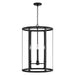 Capital Lighting - Four Light Foyer - Brennen - Black Iron- Union Lighting Luminaires Decor