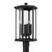 Capital Lighting - Four Light Outdoor Post Lantern - Walton - Black- Union Lighting Luminaires Decor