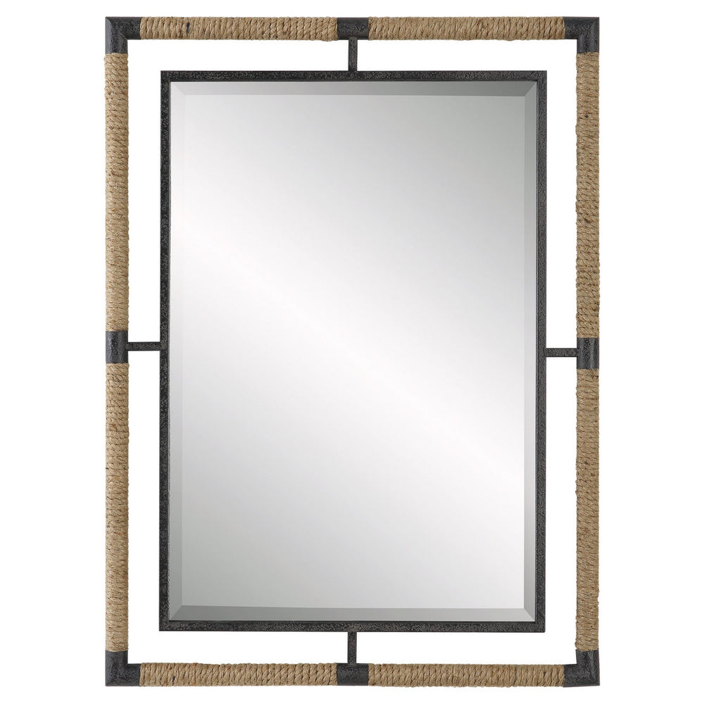 Uttermost - Mirror - Melville - Textured Rust Black- Union Lighting Luminaires Decor