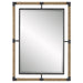 Uttermost - Mirror - Melville - Textured Rust Black- Union Lighting Luminaires Decor