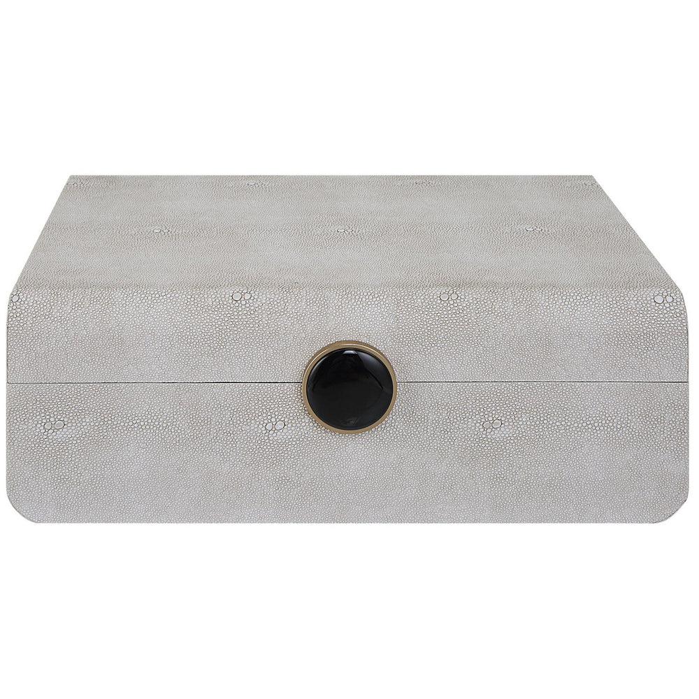 Uttermost - Box - Lalique - Brushed Antique Brass- Union Lighting Luminaires Decor