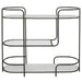 Uttermost - Bar Console - Trolley Bar - Satin Black- Union Lighting Luminaires Decor