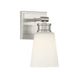 Meridian - One Light Wall Sconce - Brushed Nickel- Union Lighting Luminaires Decor