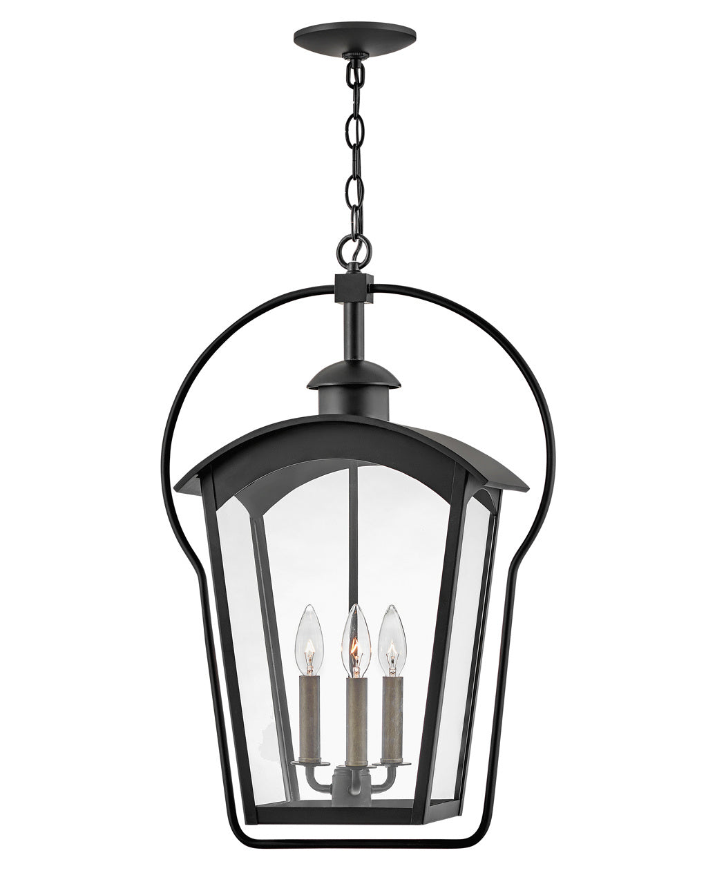Hinkley Canada - LED Hanging Lantern - Yale - Black- Union Lighting Luminaires Decor