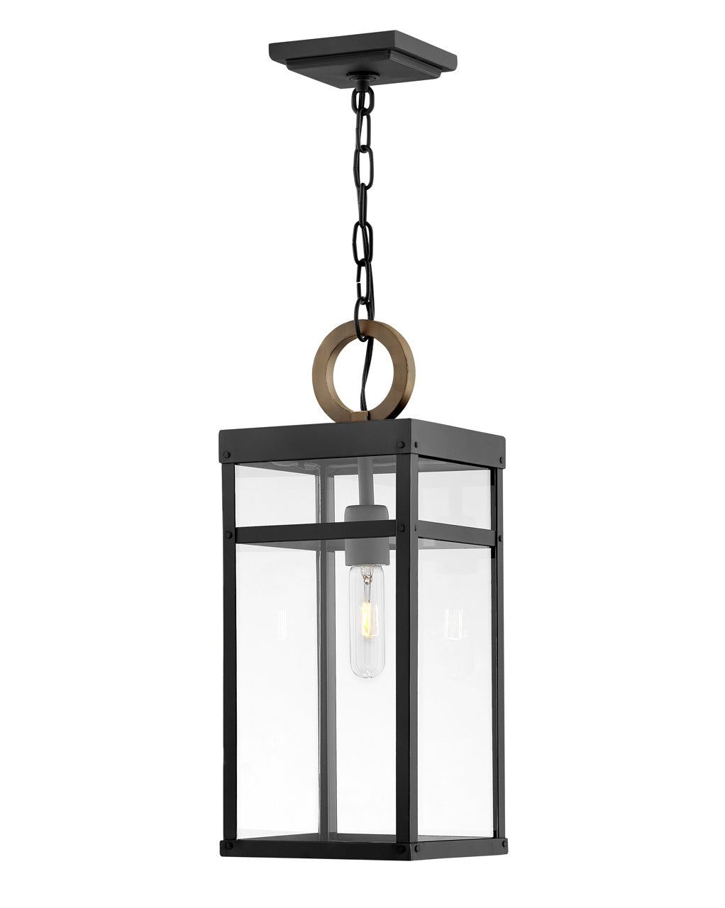 Hinkley Canada - LED Hanging Lantern - Porter - Black- Union Lighting Luminaires Decor