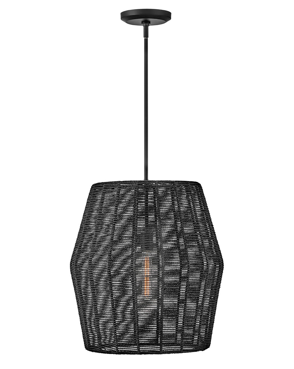 Hinkley Canada - LED Pendant - Luca - Black- Union Lighting Luminaires Decor