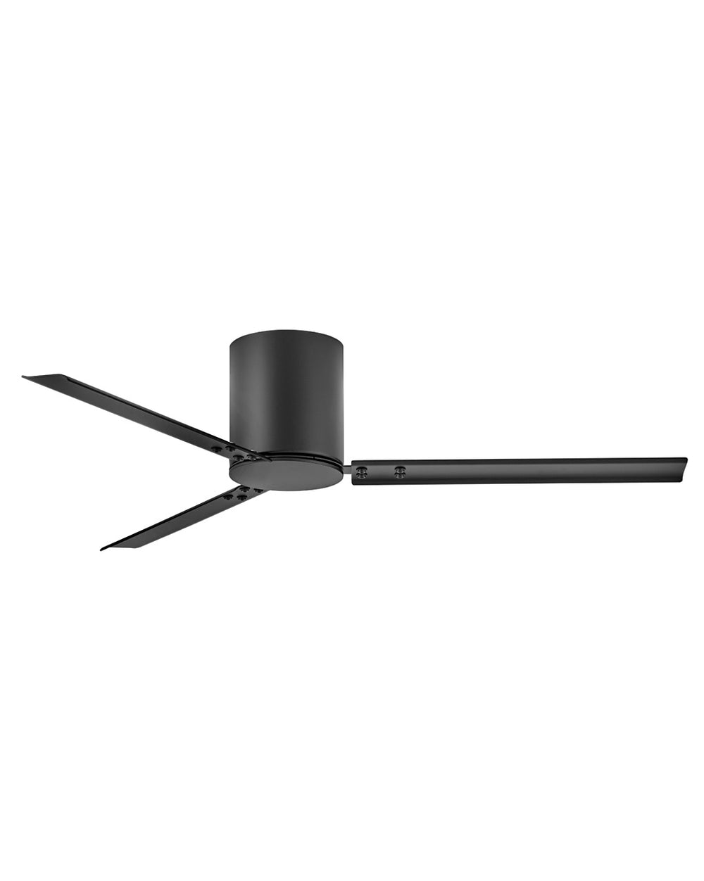 Hinkley Canada - 58"Ceiling Fan - Indy Flush - Matte Black- Union Lighting Luminaires Decor