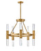 Fredrick Ramond Canada - LED Chandelier - Cecily - Heritage Brass- Union Lighting Luminaires Decor