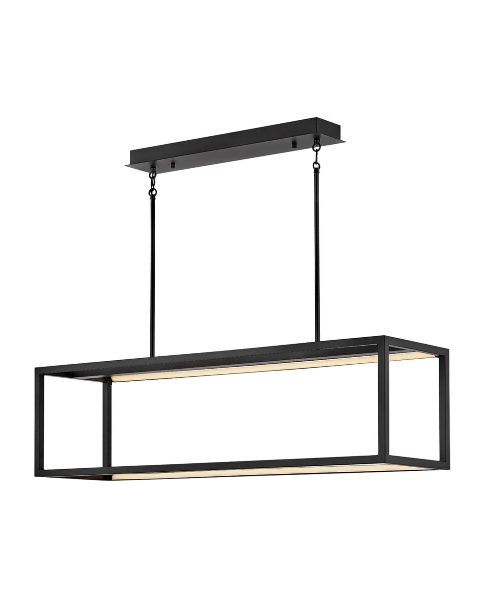 Fredrick Ramond Canada - LED Linear Pendant - Onyx - Black- Union Lighting Luminaires Decor
