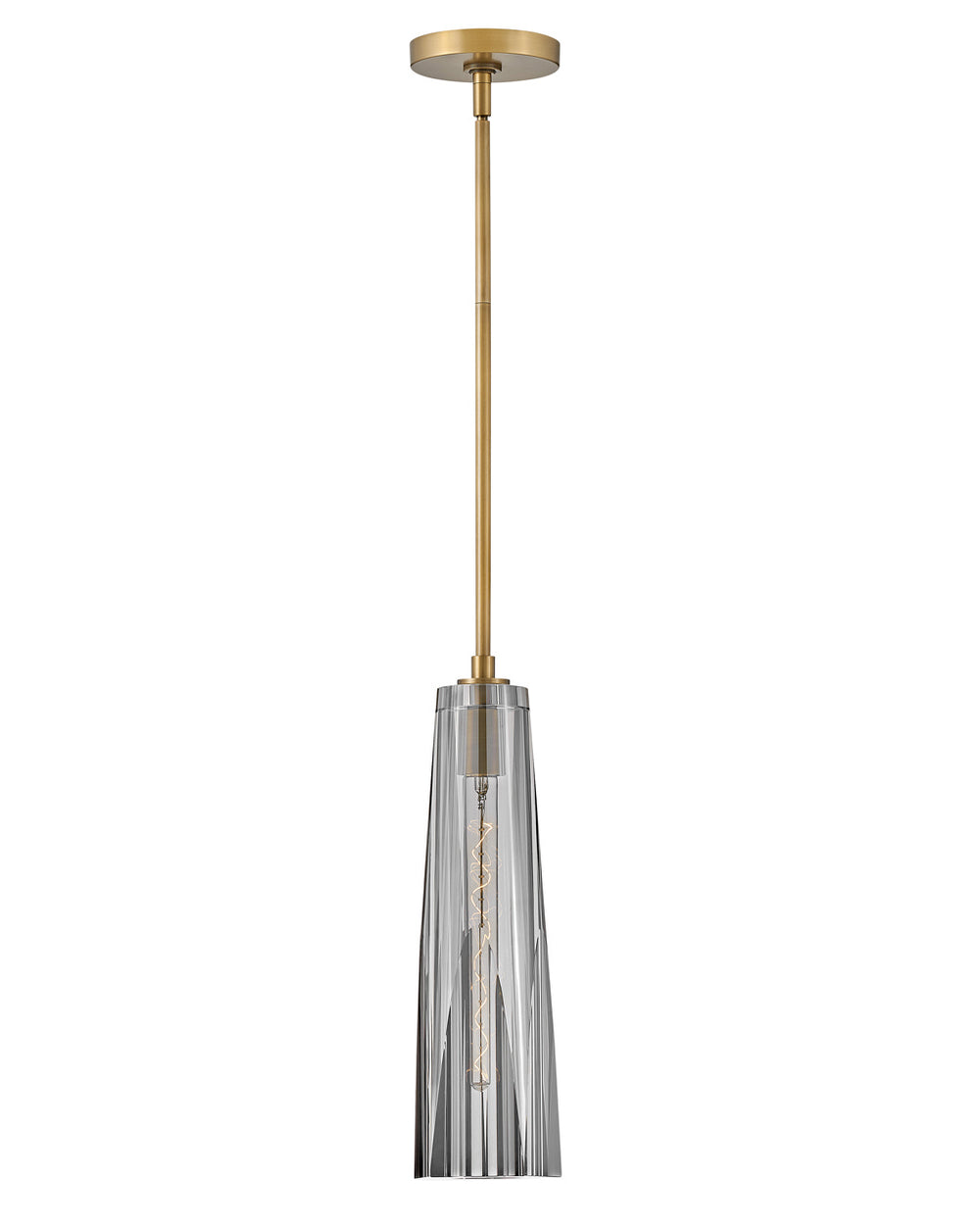 Fredrick Ramond Canada - LED Pendant - Cosette - Heritage Brass- Union Lighting Luminaires Decor