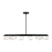 Visual Comfort Modern - LED Chandelier - Esfera - Nightshade Black- Union Lighting Luminaires Decor