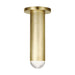 Visual Comfort Modern - LED Flush Mount - Ebell - Natural Brass- Union Lighting Luminaires Decor