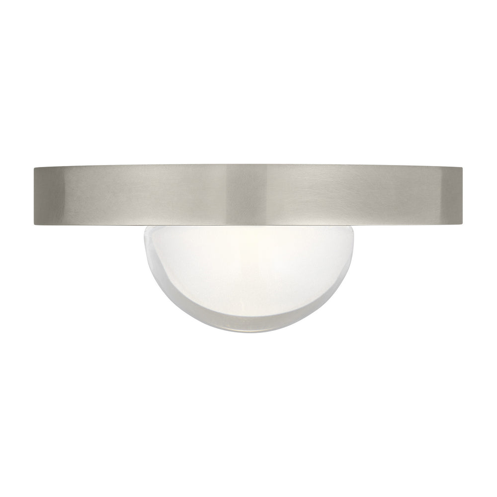Visual Comfort Modern - LED Flush Mount - Ebell - Antique Nickel- Union Lighting Luminaires Decor
