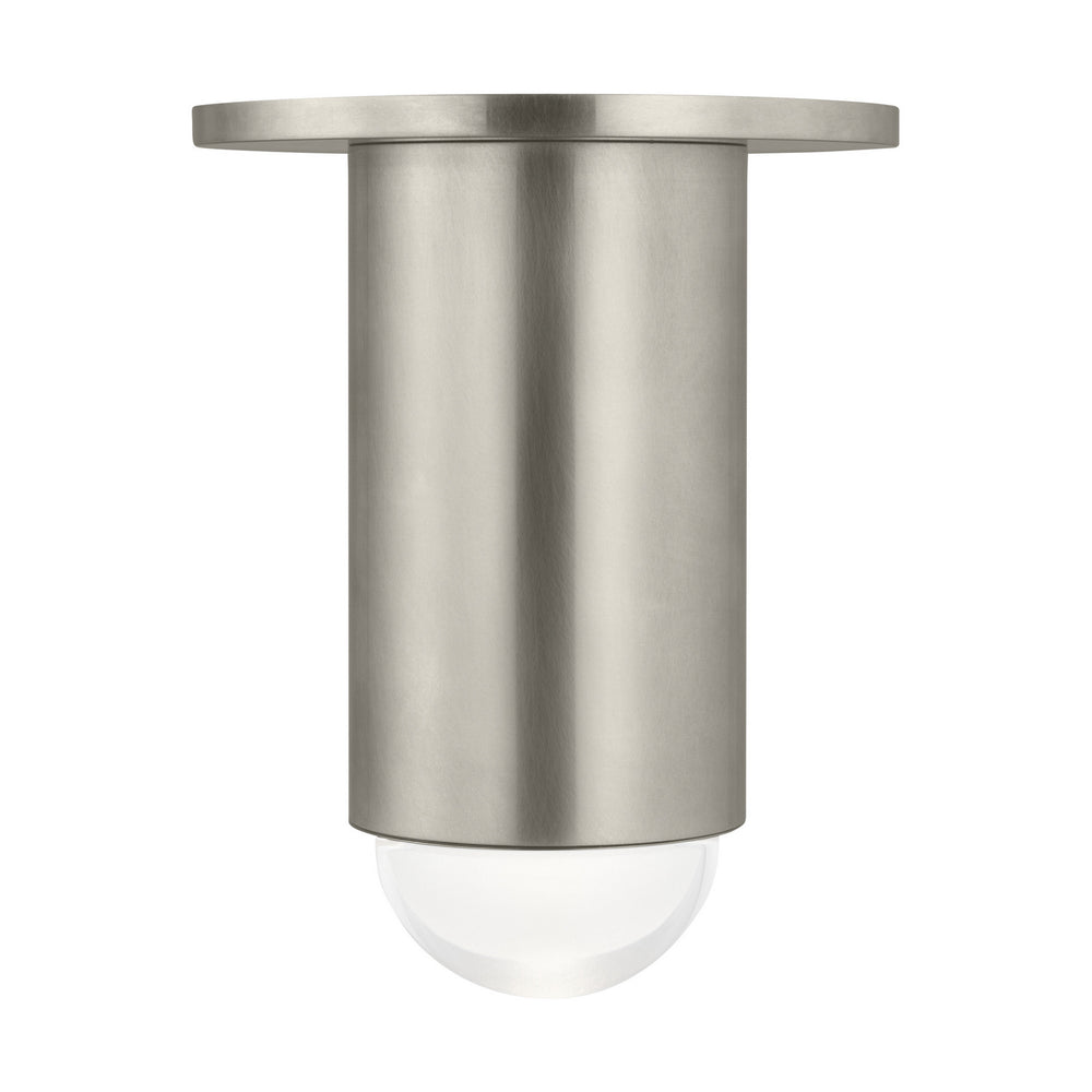 Visual Comfort Modern - LED Flush Mount - Ebell - Antique Nickel- Union Lighting Luminaires Decor