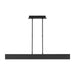 Visual Comfort Modern - LED Linear Suspension - I-Beam - Nightshade Black- Union Lighting Luminaires Decor