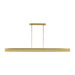 Visual Comfort Modern - LED Linear Suspension - I-Beam - Plated Brass- Union Lighting Luminaires Decor