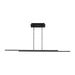 Visual Comfort Modern - LED Linear Suspension - Stagger - Nightshade Black- Union Lighting Luminaires Decor