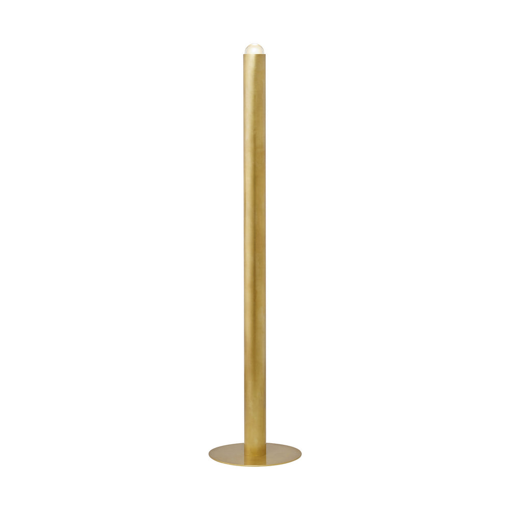 Visual Comfort Modern - LED Floor Lamp - Ebell - Natural Brass- Union Lighting Luminaires Decor
