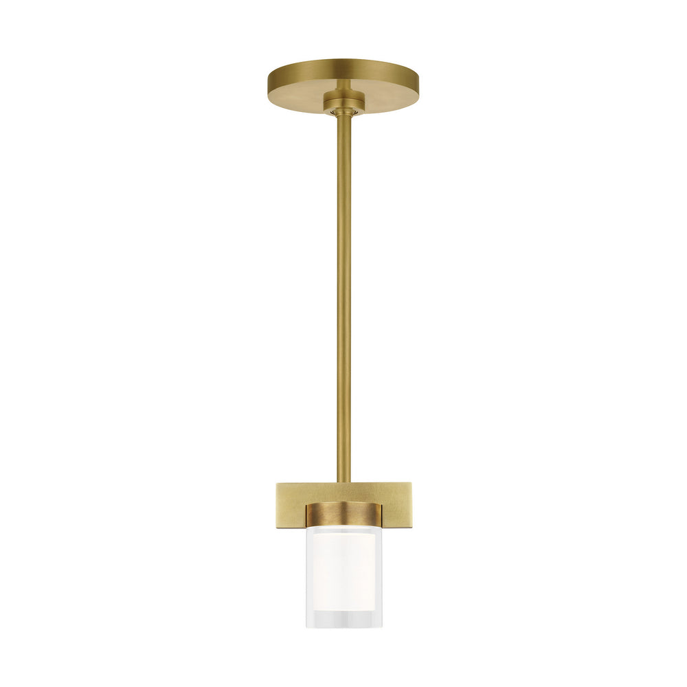 Visual Comfort Modern - LED Pendant - Esfera - Natural Brass- Union Lighting Luminaires Decor
