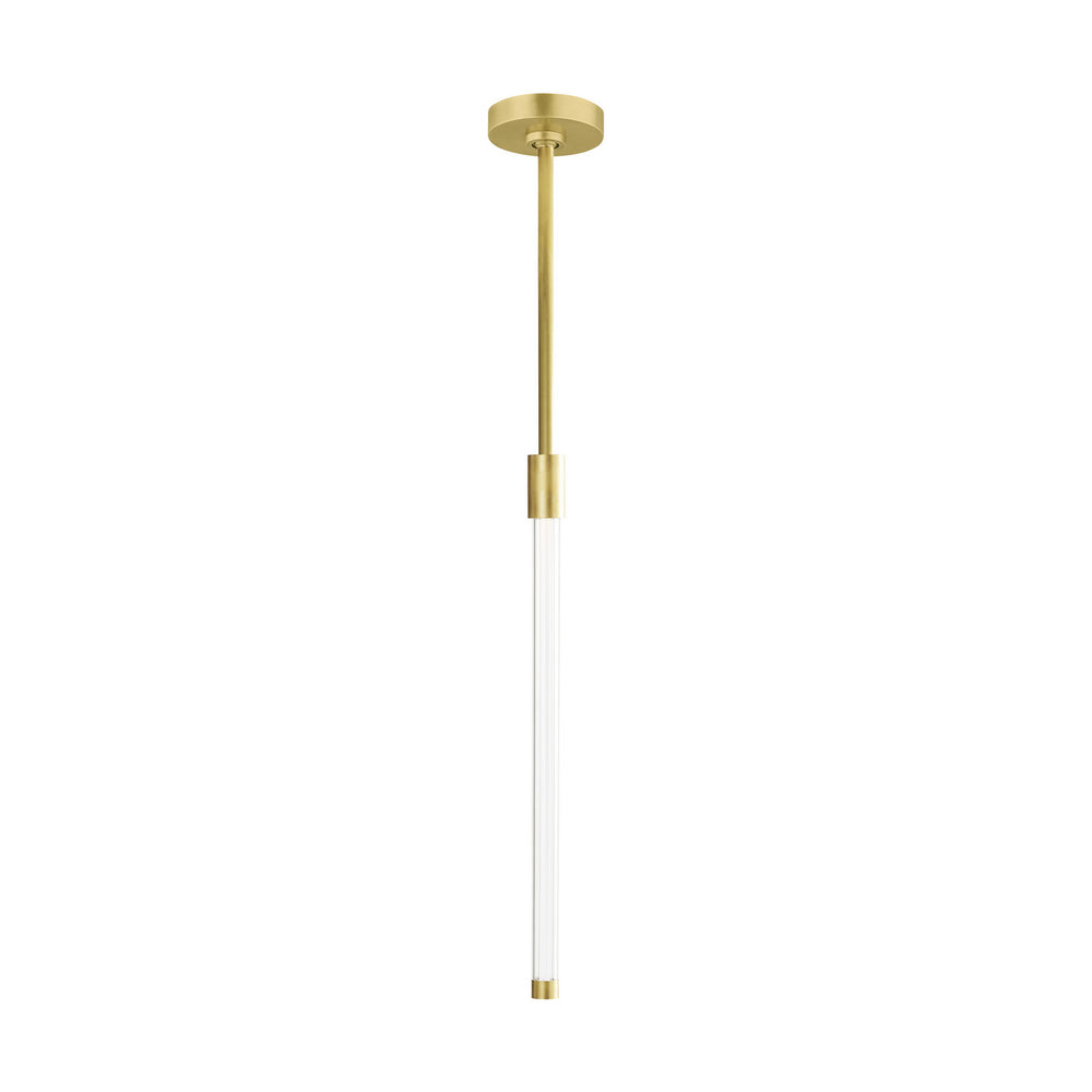 Visual Comfort Modern - LED Pendant - Phobos - Natural Brass- Union Lighting Luminaires Decor