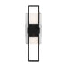 Visual Comfort Modern - LED Wall Sconce - Duelle - Nightshade Black- Union Lighting Luminaires Decor