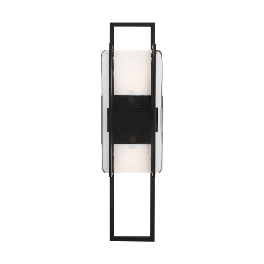Visual Comfort Modern - LED Wall Sconce - Duelle - Nightshade Black- Union Lighting Luminaires Decor