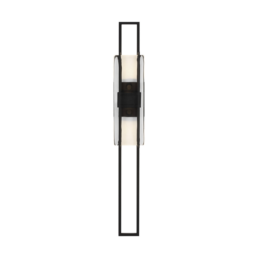 Visual Comfort Modern - LED Wall Sconce - Duelle - Nightshade Black- Union Lighting Luminaires Decor