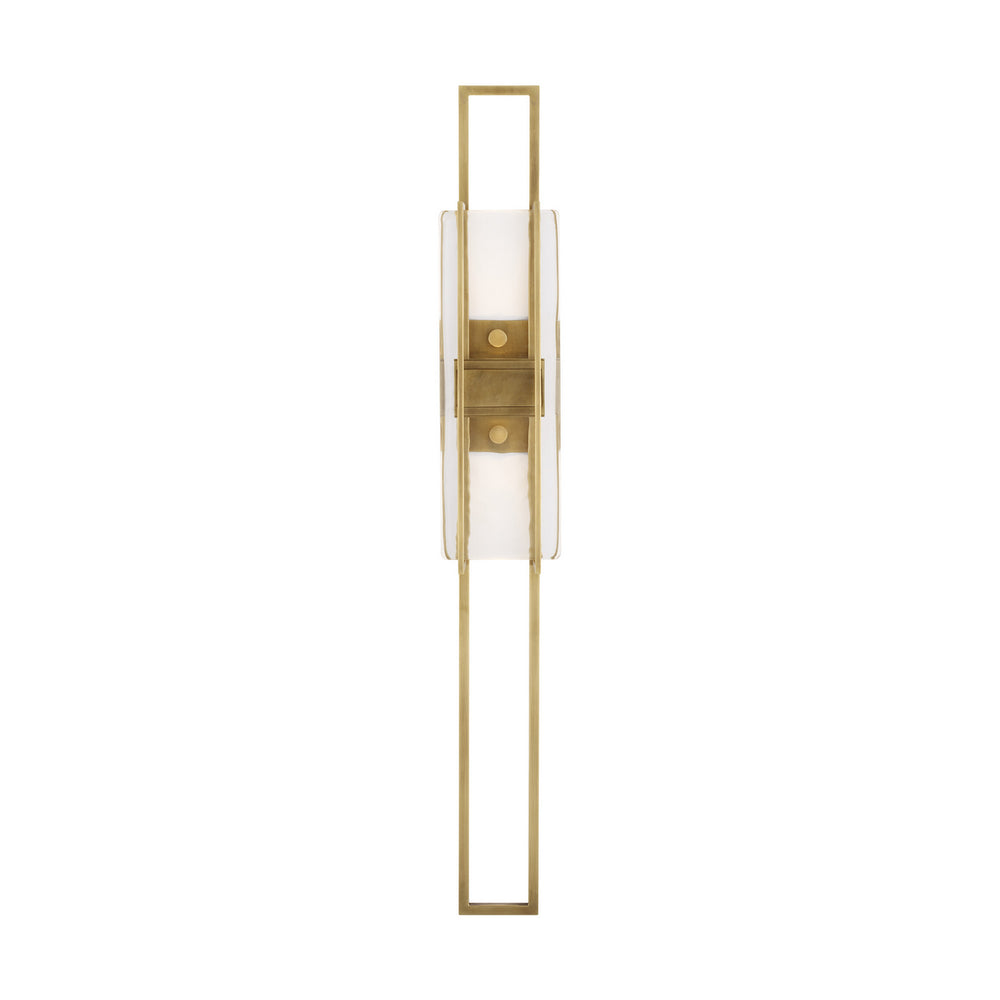 Visual Comfort Modern - LED Wall Sconce - Duelle - Natural Brass- Union Lighting Luminaires Decor