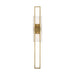 Visual Comfort Modern - LED Wall Sconce - Duelle - Natural Brass- Union Lighting Luminaires Decor