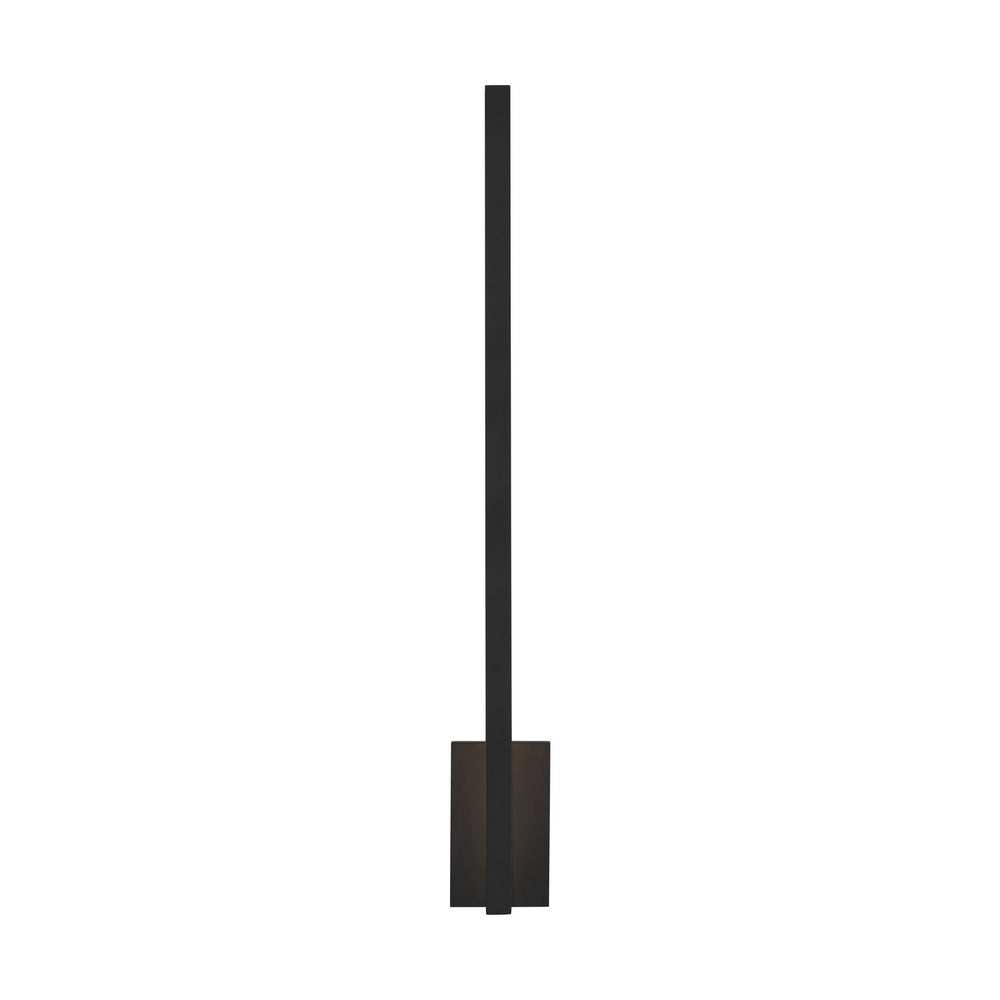 Visual Comfort Modern - LED Wall Sconce - Stagger - Nightshade Black- Union Lighting Luminaires Decor