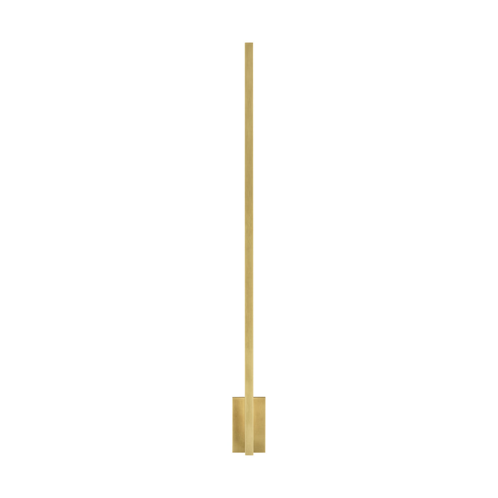 Visual Comfort Modern - LED Wall Sconce - Stagger - Natural Brass- Union Lighting Luminaires Decor
