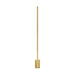 Visual Comfort Modern - LED Wall Sconce - Stagger - Natural Brass- Union Lighting Luminaires Decor