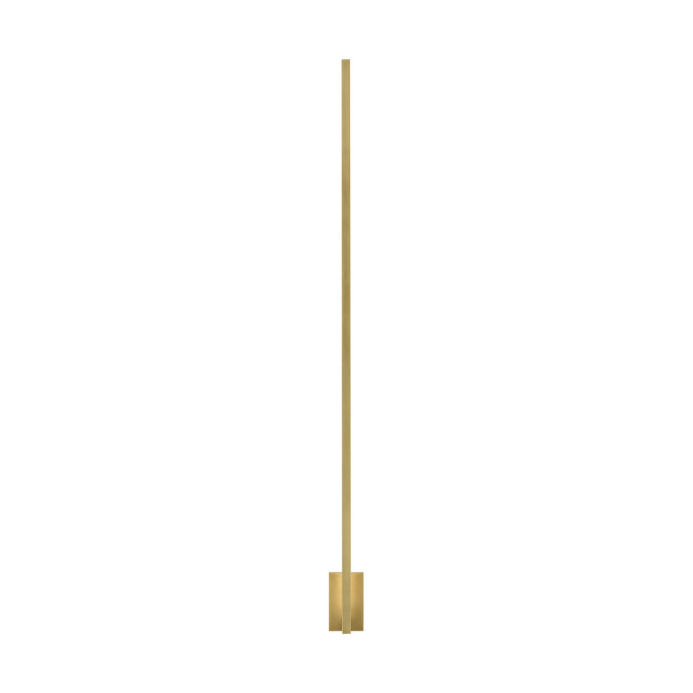 Visual Comfort Modern - LED Wall Sconce - Stagger - Natural Brass- Union Lighting Luminaires Decor
