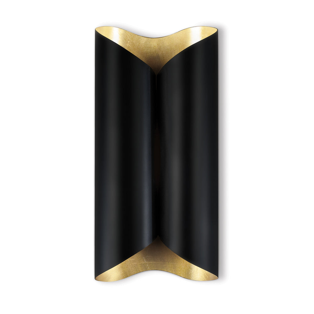 Regina Andrew Canada - Two Light Wall Sconce - Coil - Black- Union Lighting Luminaires Decor
