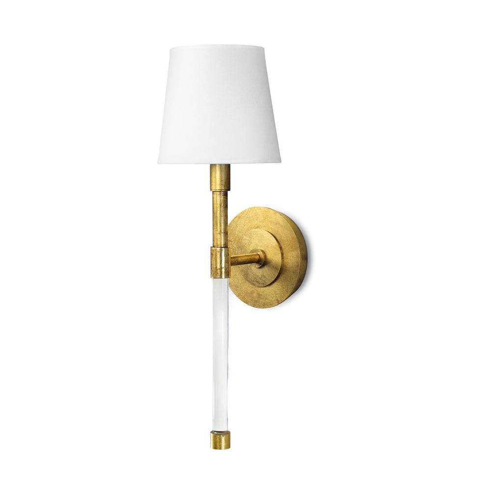 Regina Andrew Canada - One Light Wall Sconce - Auburn - Gold Leaf- Union Lighting Luminaires Decor