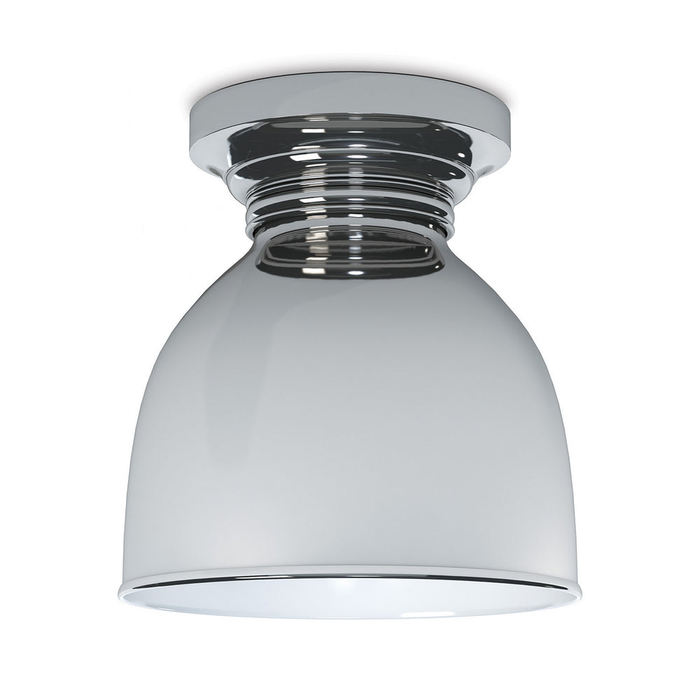 Regina Andrew Canada - One Light Flush Mount - Pantry - Polished Nickel- Union Lighting Luminaires Decor