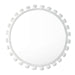 Regina Andrew Canada - Mirror - Sanya - White- Union Lighting Luminaires Decor