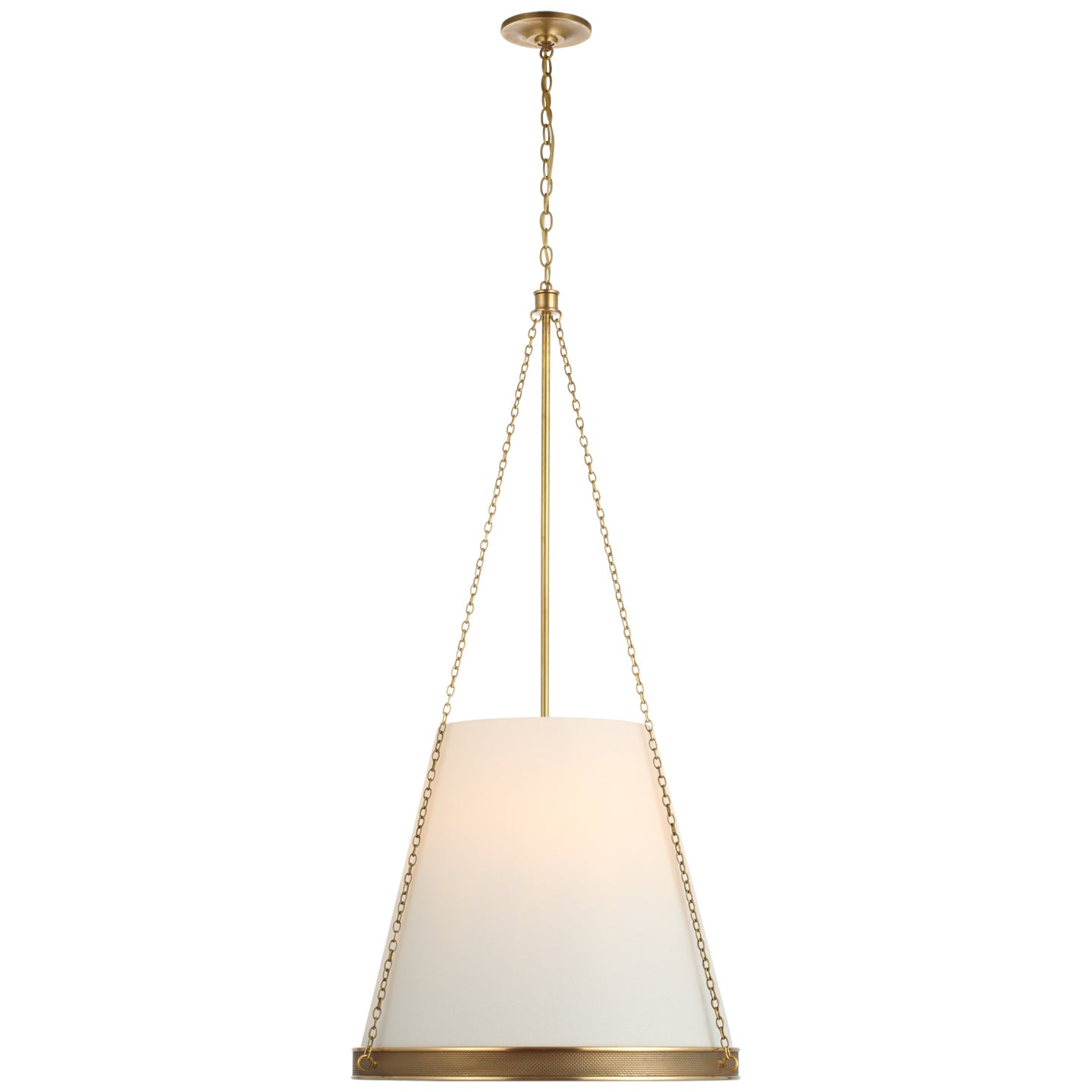 Visual Comfort Signature Canada - LED Pendant - Reese - Soft Brass- Union Lighting Luminaires Decor