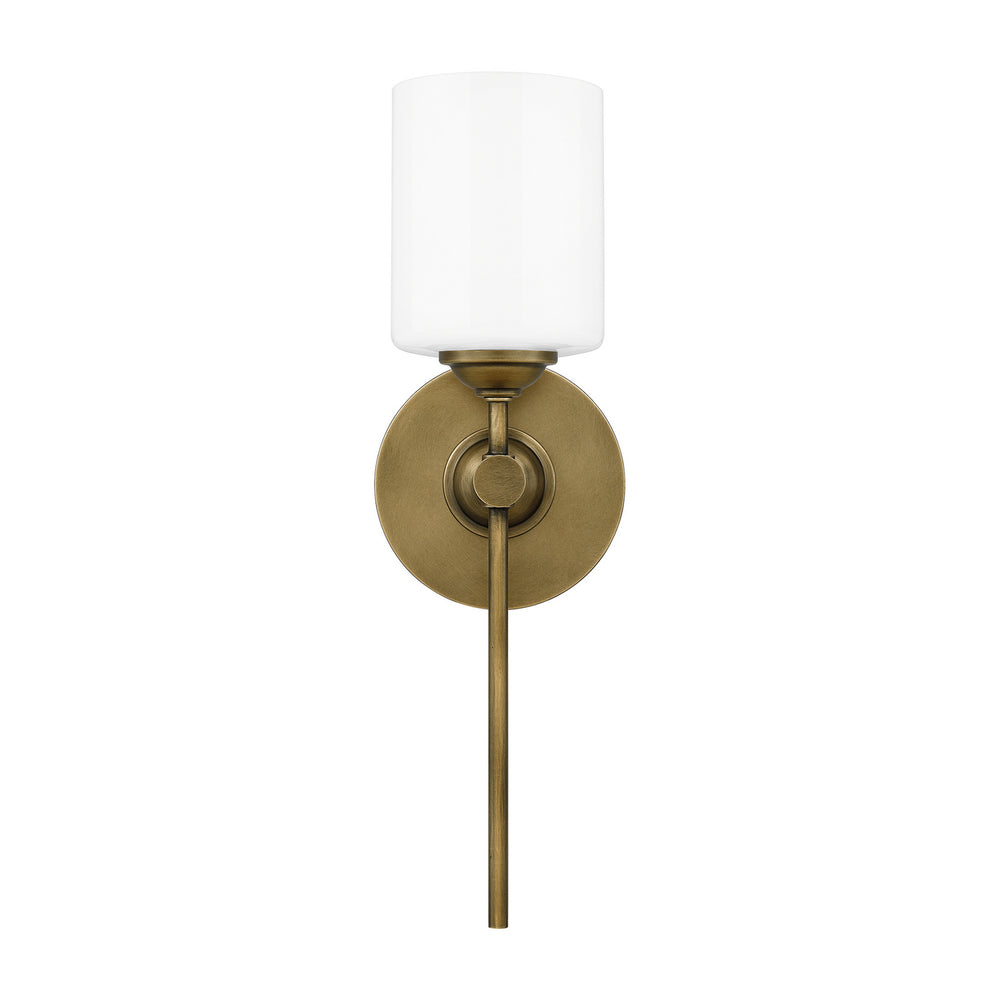 Quoizel - One Light Wall Sconce - Aria - Weathered Brass- Union Lighting Luminaires Decor