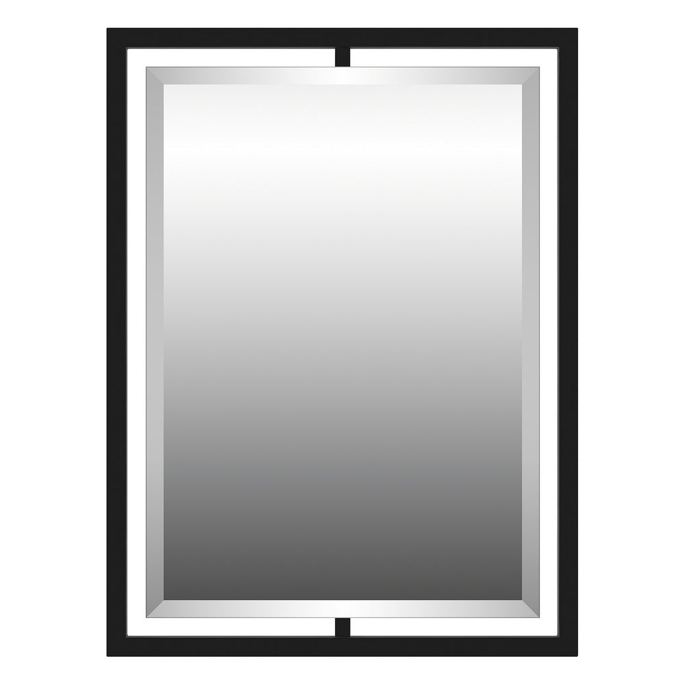 Quoizel - Mirror - Quoizel Reflections - Matte Black- Union Lighting Luminaires Decor