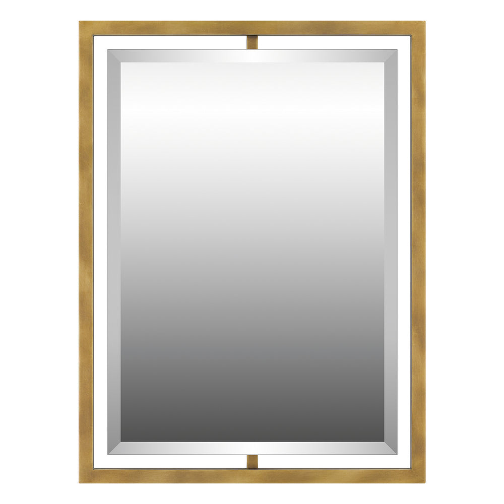 Quoizel - Mirror - Quoizel Reflections - Weathered Brass- Union Lighting Luminaires Decor