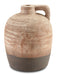 Currey and Company - Vase - Terre d'Argile Collection - Natural/Black- Union Lighting Luminaires Decor