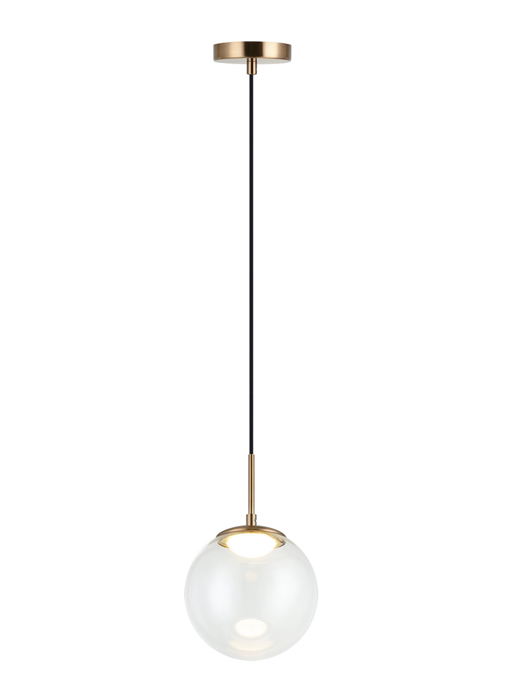 Matteo Canada - LED Pendant - Boble - Aged Gold Brass- Union Lighting Luminaires Decor