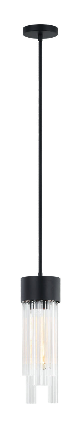 Matteo Canada - One Light Pendant - Kellan - Matte Black- Union Lighting Luminaires Decor