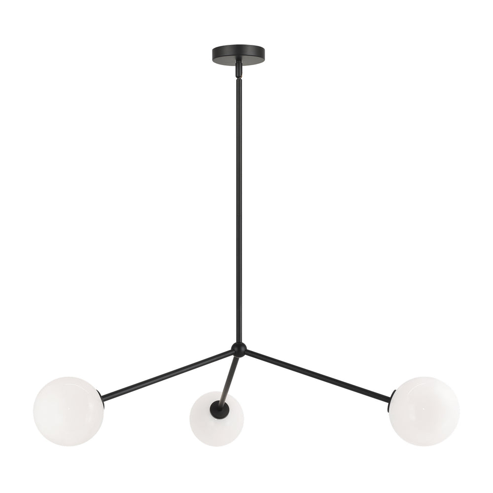 Matteo Canada - Three Light Pendant - Novo - Black- Union Lighting Luminaires Decor