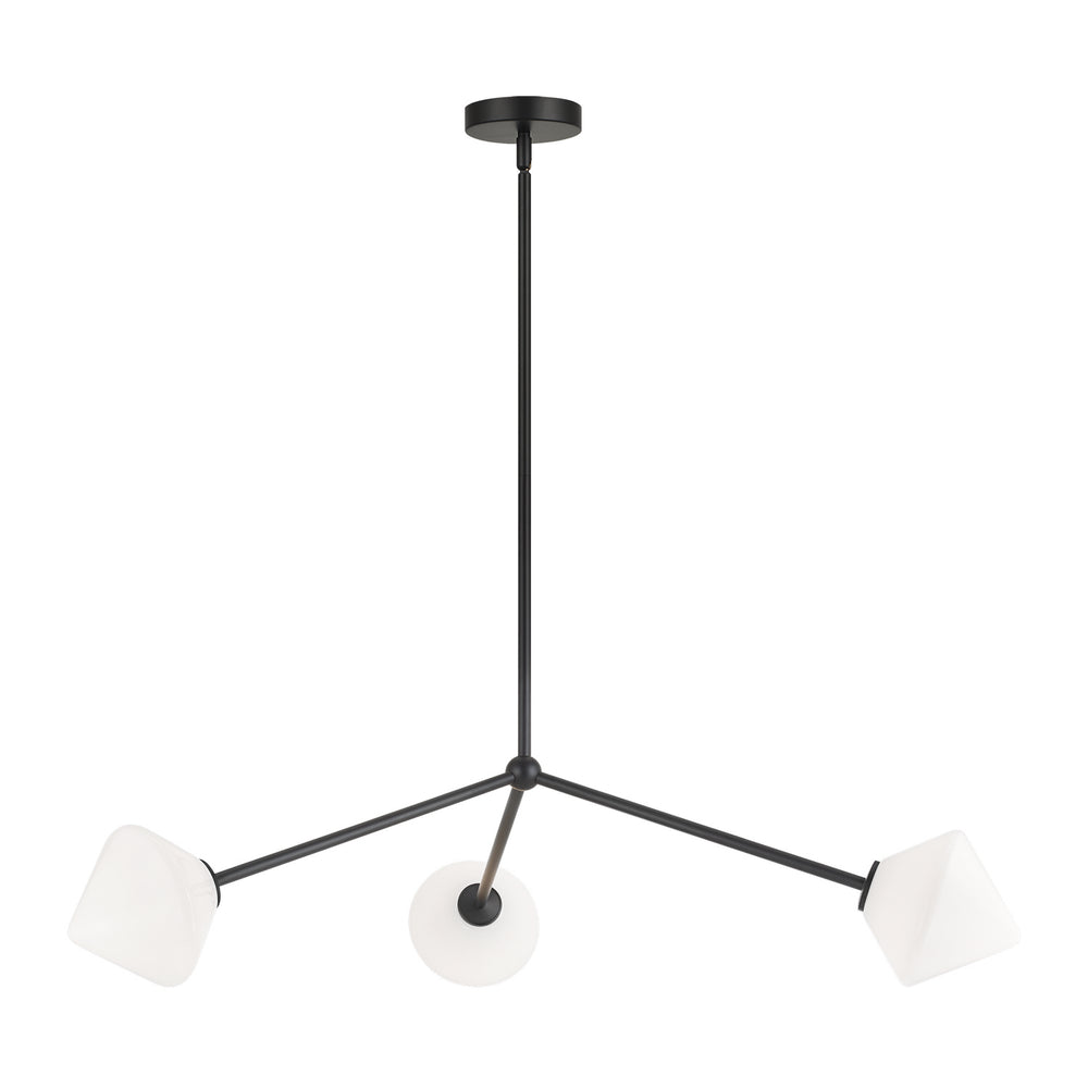 Matteo Canada - Three Light Pendant - Novo - Black- Union Lighting Luminaires Decor
