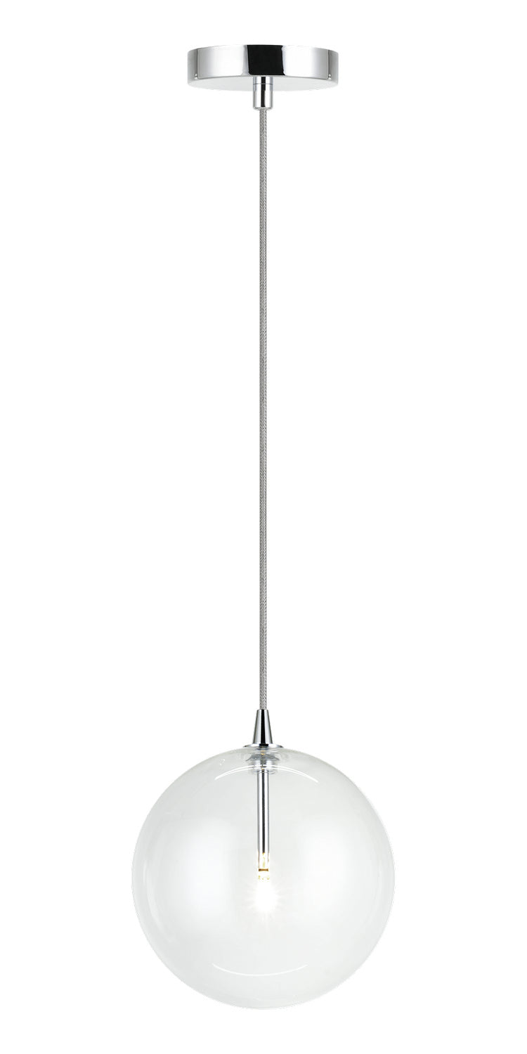 Matteo Canada - One Light Pendant - Bolha - Chrome- Union Lighting Luminaires Decor
