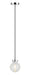 Matteo Canada - One Light Pendant - Ridge - Chrome- Union Lighting Luminaires Decor