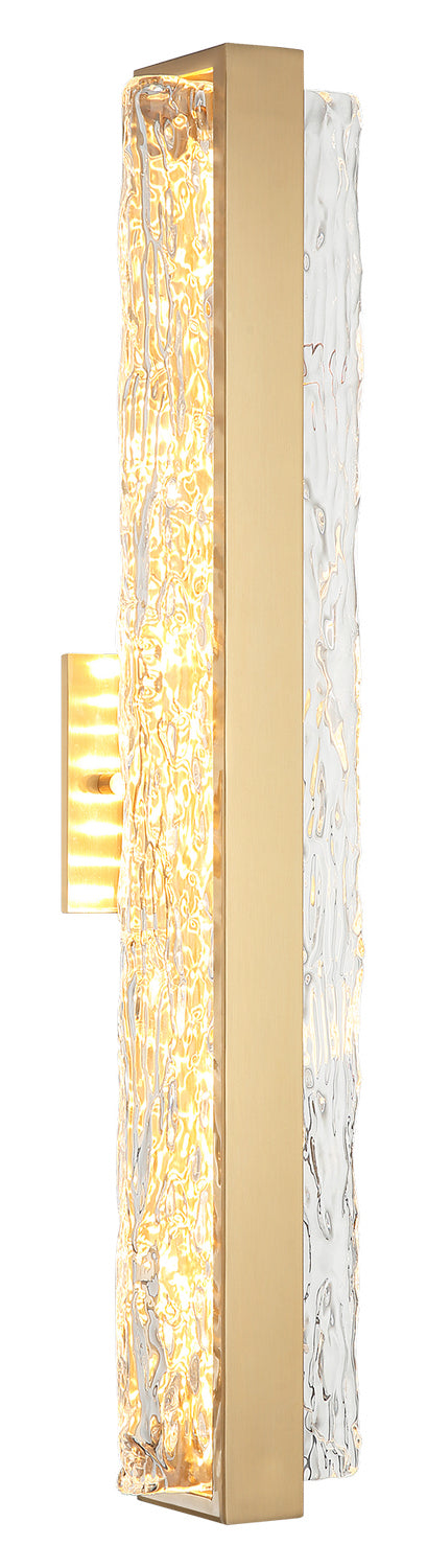 Matteo Canada - LED Vanity - Niagara - Aged Gold Brass- Union Lighting Luminaires Decor