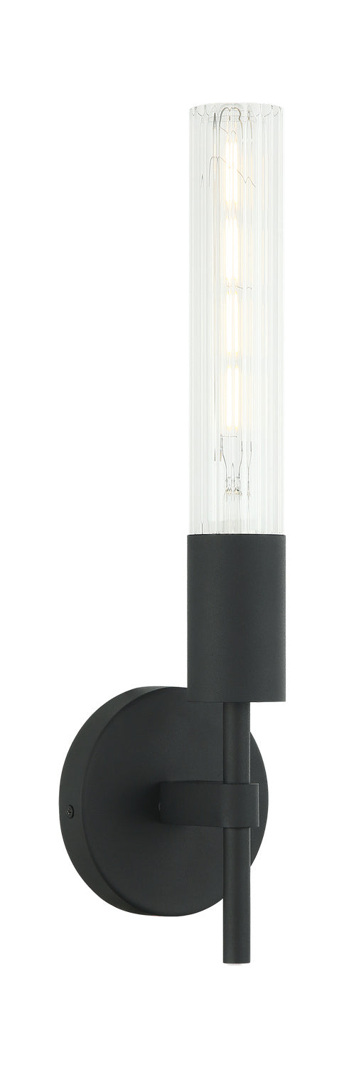 Matteo Canada - One Light Vanity - Lumière - Matte Black- Union Lighting Luminaires Decor